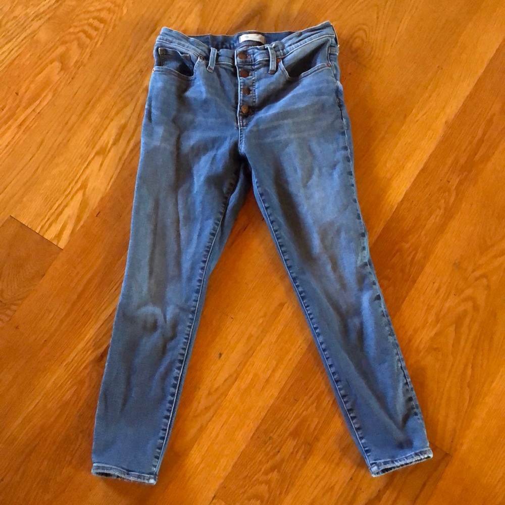 Madewell skinny crop jeans size 29 barely worn